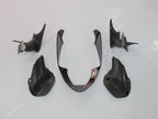 Carenado de inyección para CBR600F4 99-00 - Naranja, Negro - Llama #OYO87902857