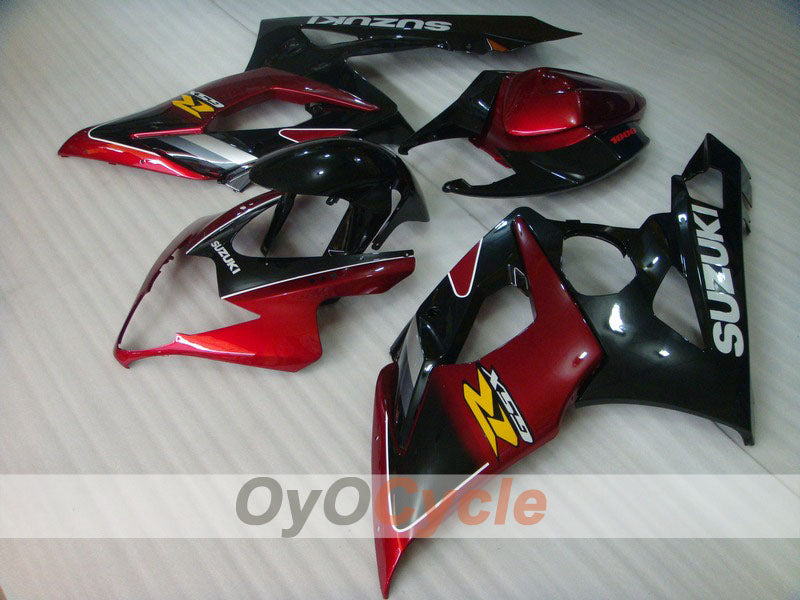 Carenado de inyección para GSX R1000 05-06 - Rojo, Negro - Estilo de fábrica #OYO87902028 Imagen principal del producto
