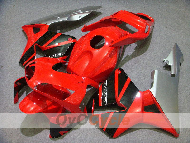 Kit de carenado por inyección para CBR600RR 03-04 - Rojo, Negro - Estilo de fábrica #OYO87902601 Imagen principal del producto