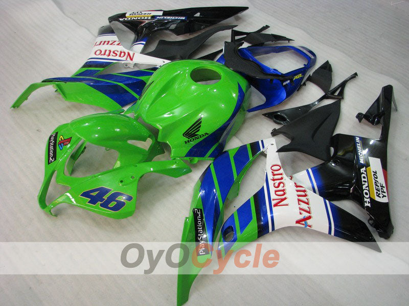Kit de carenado de inyección para CBR600RR 07-08 - Amarillo, Verde - Nastro Azzurro #OYO87900378 Imagen principal del producto