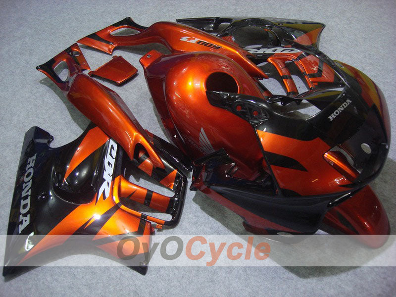 Carenado de inyección para CBR600F3 95-96 - Naranja, Negro - Estilo de fábrica #OYO87902767 Imagen principal del producto
