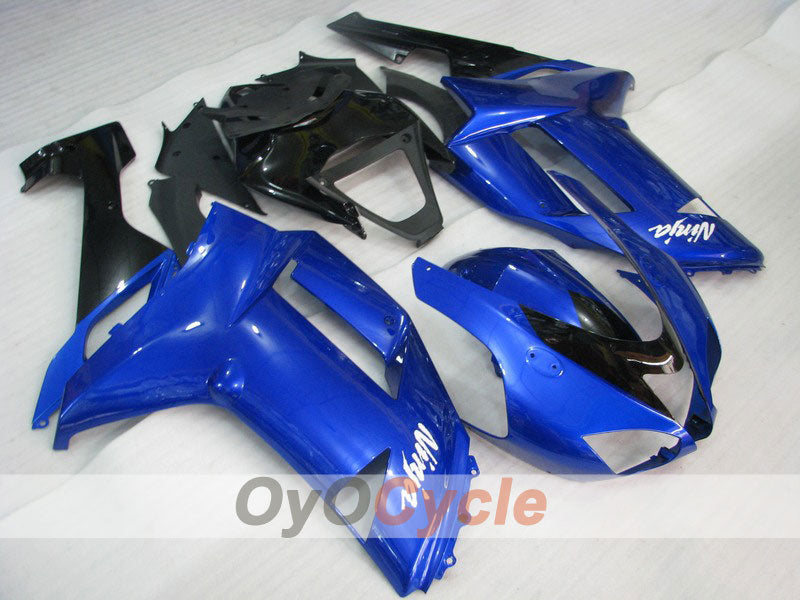 Kit de carenado por inyección para NINJA ZX-6R 07-08 - Azul, Negro - Estilo de fábrica #OYO87901927 Imagen principal del producto
