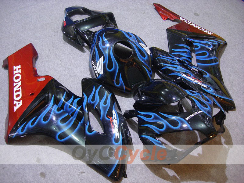 Carenado de inyección para CBR1000RR 04-05 - Azul, Negro - Llama #OYO87900489 Imagen principal del producto