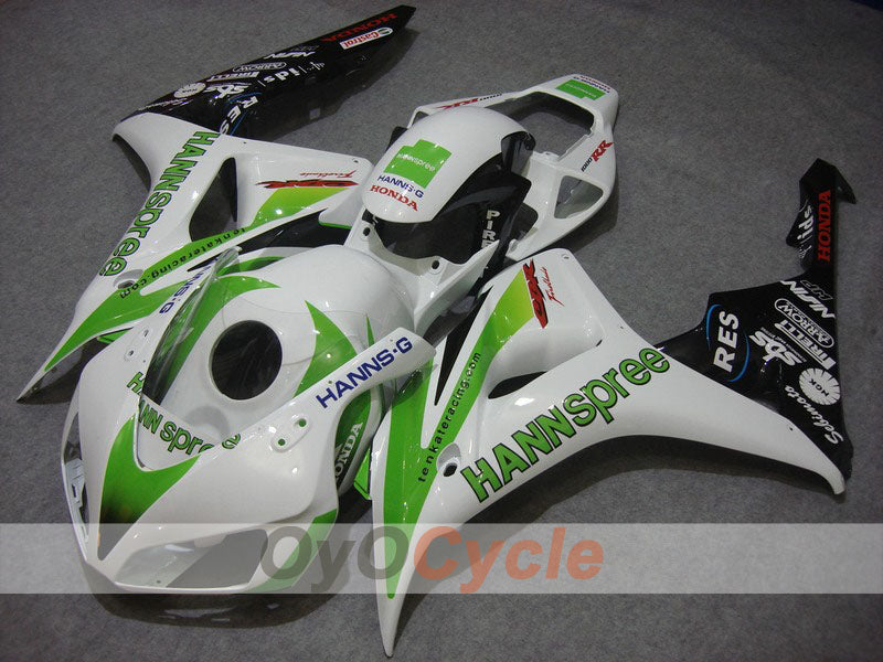 Carenado moldeado por inyección para CBR1000RR 06-07 - Blanco, Negro - HANN Spree #OYO87900610 Imagen principal del producto
