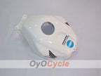 Kit de carenado por inyección para CBR600RR 03-04 - Blanco, Negro - Konica Minolta #OYO87902526