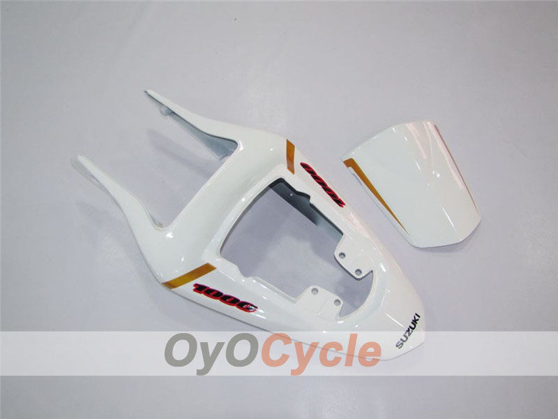 Kit de carenado de inyección para GSX R1000 03-04 - Amarillo, Negro - Corona #OYO87901813