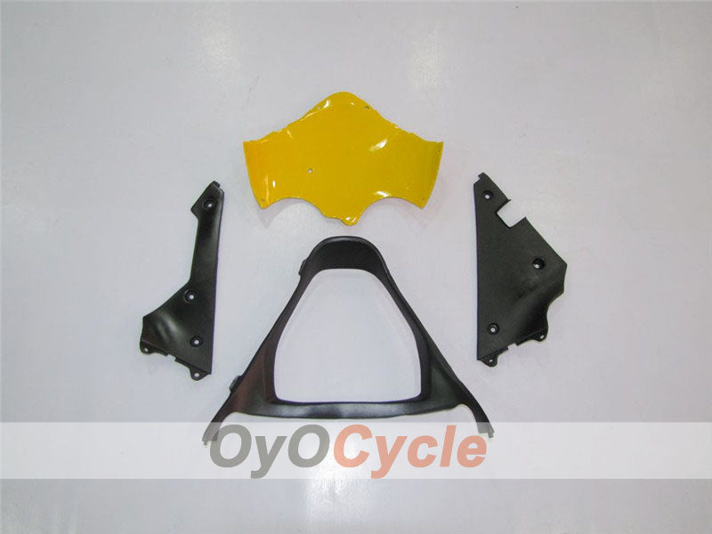 Kit de carenado de inyección para GSX R1000 03-04 - Amarillo, Negro - Corona #OYO87901813