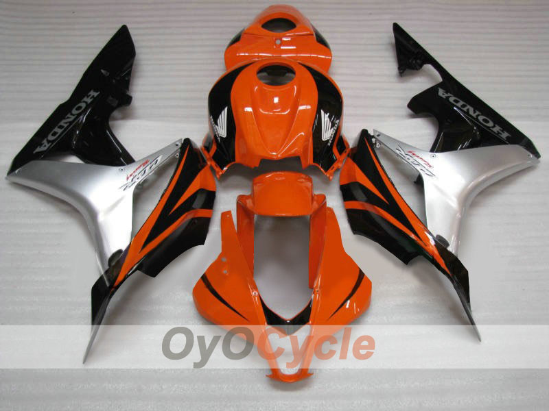Kit de carenado por inyección para CBR600RR 07-08 - Naranja, Negro - Estilo de fábrica #OYO87900398 Imagen principal del producto