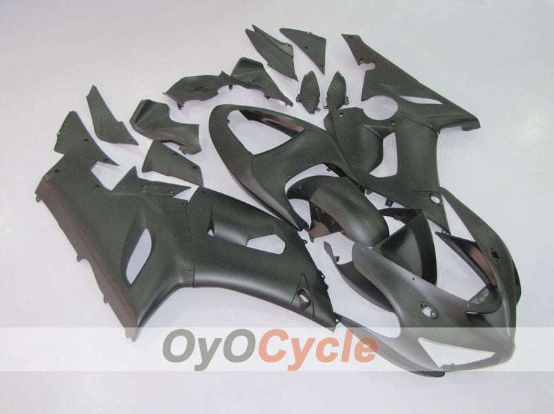 Kit de carenado por inyección para NINJA ZX-6R 05-06 - Negro, mate - Estilo de fábrica #OYO87901825