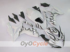 Kit de carenado por inyección para GSX R600 06-07 - Blanco, Negro - Llama #OYO87901495