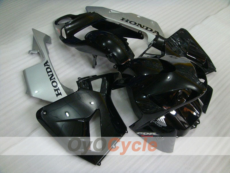 Kit de carenado por inyección para CBR600RR 03-04 - Negro, Plata - Estilo de fábrica #OYO87902604 Imagen principal del producto
