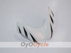 Kit de carenado por inyección para GSX R600 06-07 - Blanco, Negro - Llama #OYO87901495