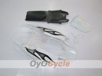 Kit de carenado por inyección para GSX R600 06-07 - Blanco, Negro - Llama #OYO87901495