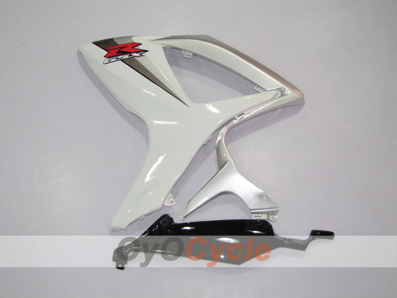 Kit de carenado por inyección para GSX R600 06-07 - Blanco, Negro - Estilo de fábrica #OYO87901548
