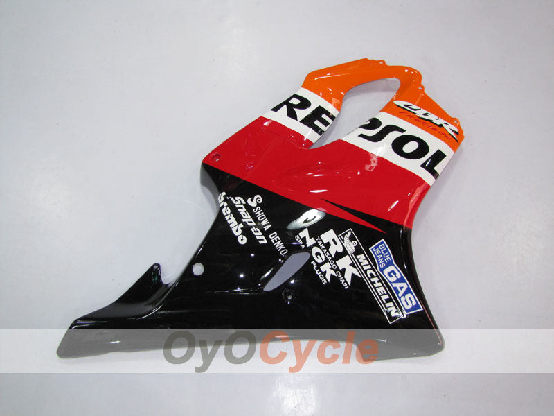 Kit de carenado por inyección para CBR600F4 99-00 - Rojo, Negro - MICHELIN, Repsol #OYO87900142