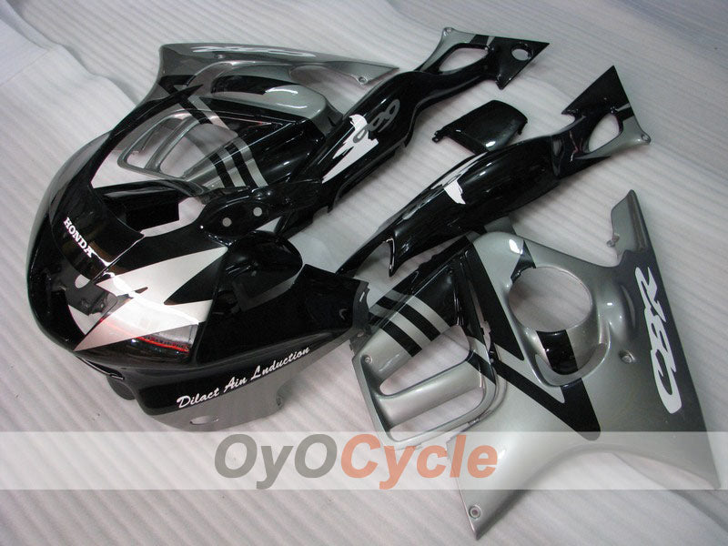 Kit de carenado por inyección para CBR600F3 97-98 - Negro, Gris - Estilo de fábrica #OYO87900089 Imagen principal del producto