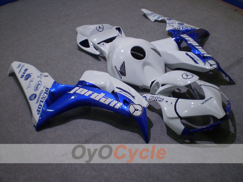 Kit de carenado por inyección para CBR1000RR 06-07 - Azul, Blanco - Jordan #OYO87900613