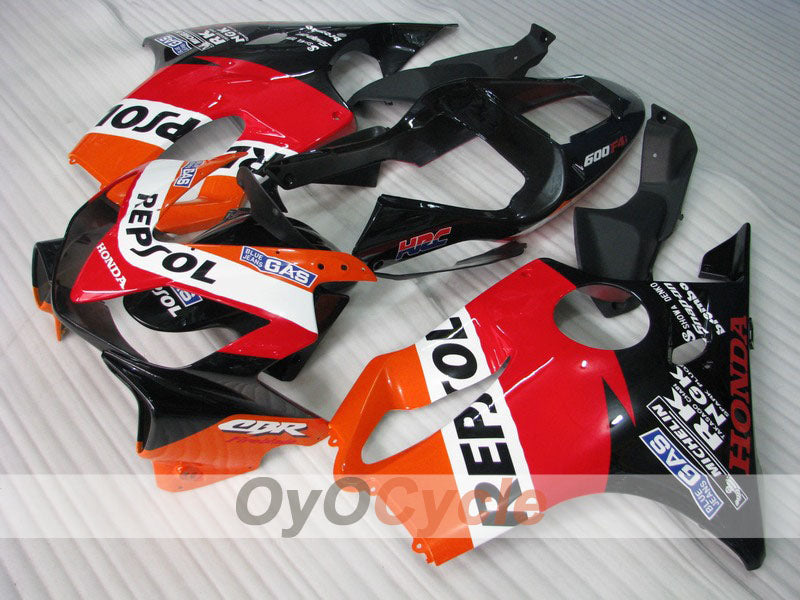 Kit de carenado por inyección para CBR600F4i 01-03 - Naranja, Negro - MICHELIN, Repsol #OYO87900187 Imagen principal del producto