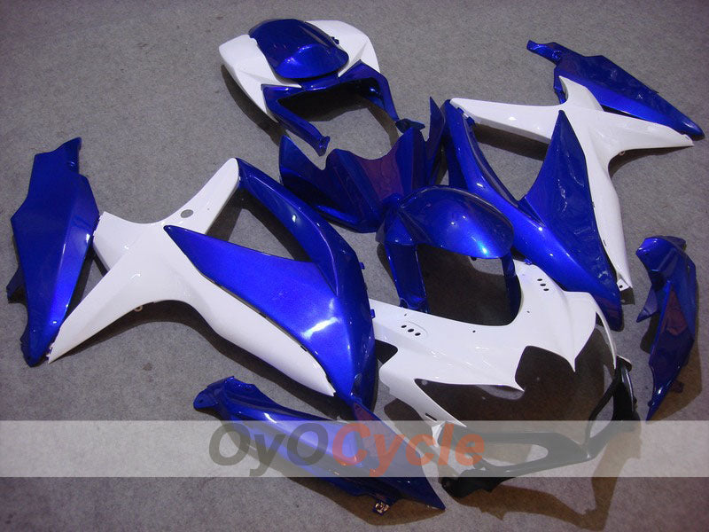Kit de carenado por inyección para GSX R750 08-10 - Azul, blanco - Estilo de fábrica #OYO87901412 Imagen principal del producto
