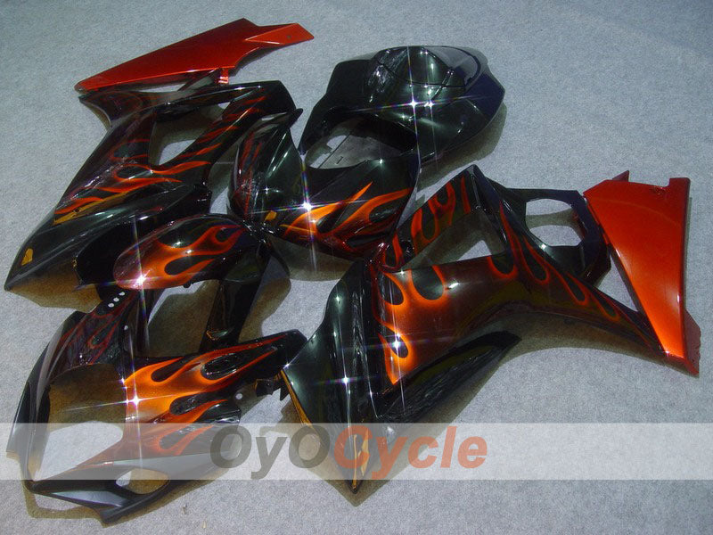 Carenado de inyección para GSX R1000 07-08 - Rojo, Negro - Llama #OYO87902096 Imagen principal del producto