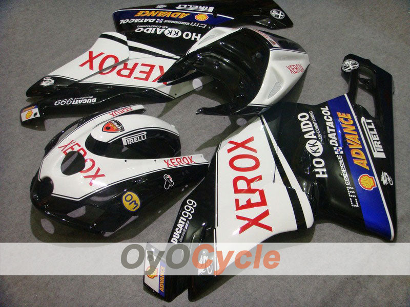 Carenado de inyección para Ducati 999 03-04 - Blanco, Negro - Xerox #OYO87902362 Imagen principal del producto