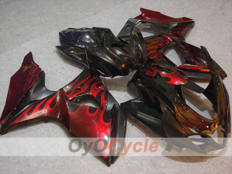 Kit de carenado por inyección para GSX R1000 09-16 - Rojo, Negro - Llama #OYO87902866 Imagen principal del producto