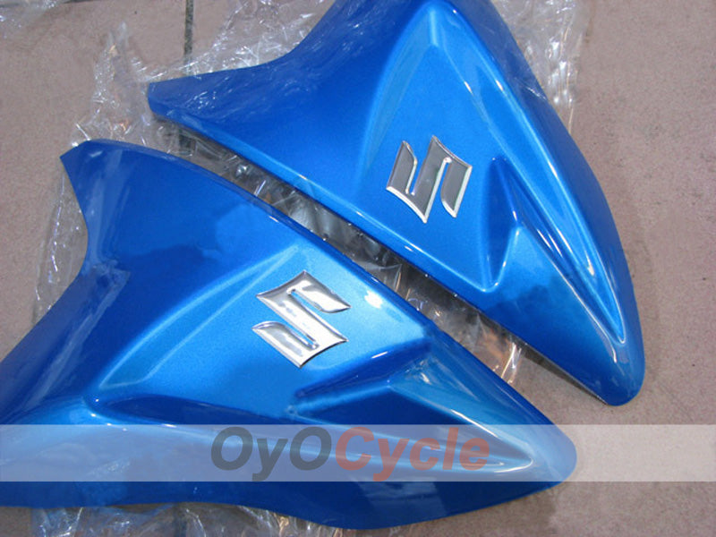 Kit de carenado por inyección para 11-26 GSX R600 - Azul, Blanco, Mate - Estilo de fábrica #OYO87903216