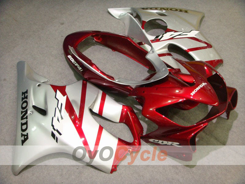 Kit de carenado por inyección para CBR600F4i del 04-07 - Rojo, Plateado - Estilo de fábrica #OYO87900216 Imagen principal del producto