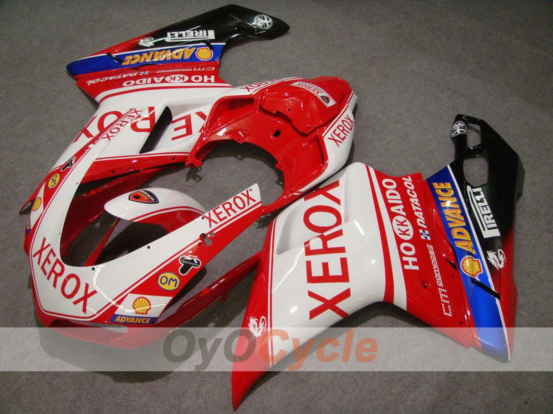 Kit de carenado de inyección para Ducati 848 08-13 - Rojo, Blanco - Xerox #OYO87902259 Imagen principal del producto