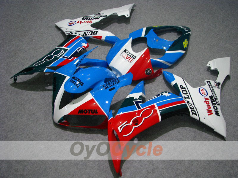 Kit de carenado por inyección para YZF-R1 04-06 - Multicolor - DUNLOP, FIAT, MOTUL #OYO87900828 Imagen principal del producto