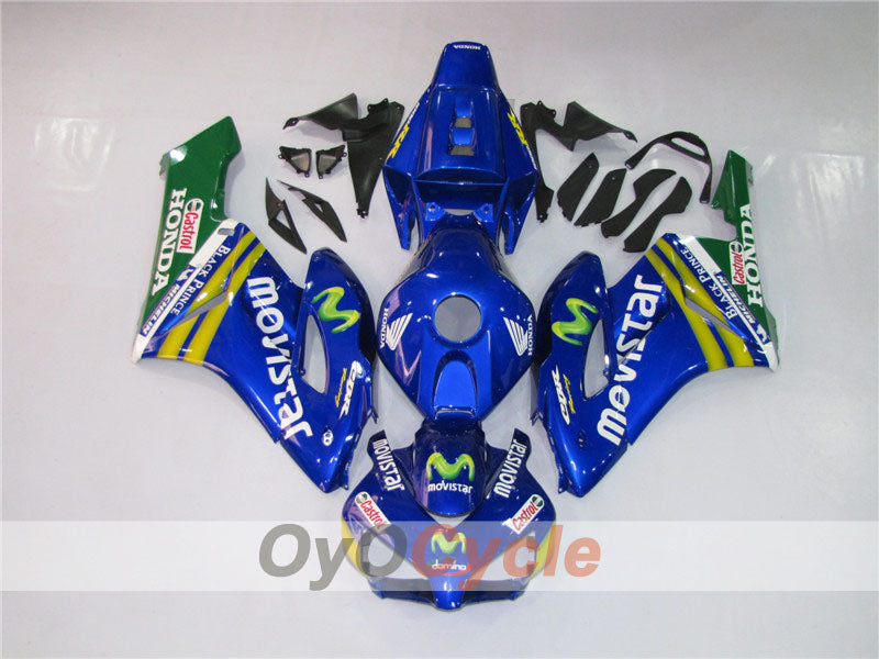 Carenado por inyección para CBR1000RR 04-05 - Amarillo, Azul - Movistar #OYO87900510 Imagen principal del producto