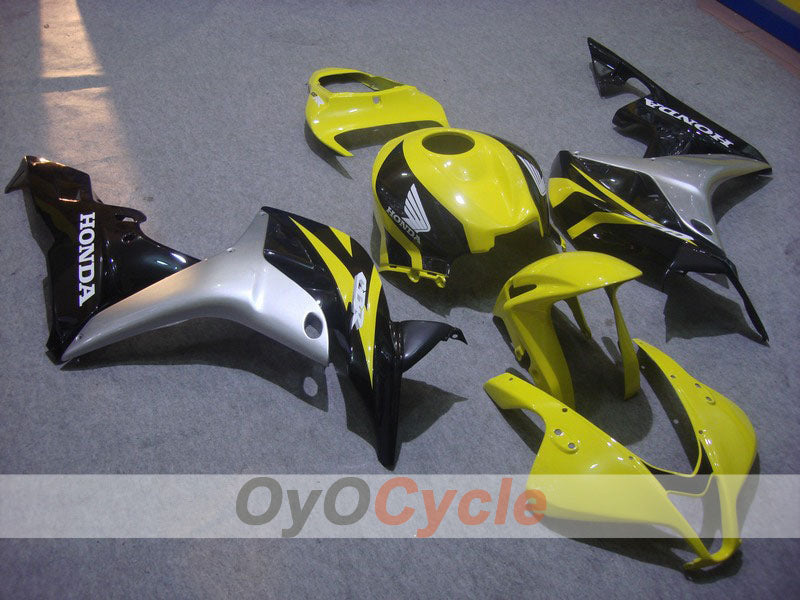 Carenado de inyección para CBR600RR 07-08 - Amarillo, Negro - Estilo de fábrica #OYO87900402 Imagen principal del producto