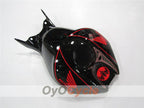 Kit de carenado de inyección para CBR1000RR 06-07 - Rojo, Negro - BACARDI #OYO87900550