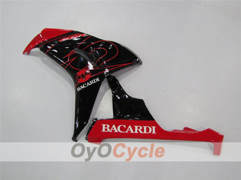 Kit de carenado de inyección para CBR1000RR 06-07 - Rojo, Negro - BACARDI #OYO87900550