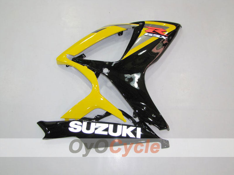 Carenado de inyección para GSX R750 06-07 - Amarillo, Negro - Estilo de fábrica #OYO87901317