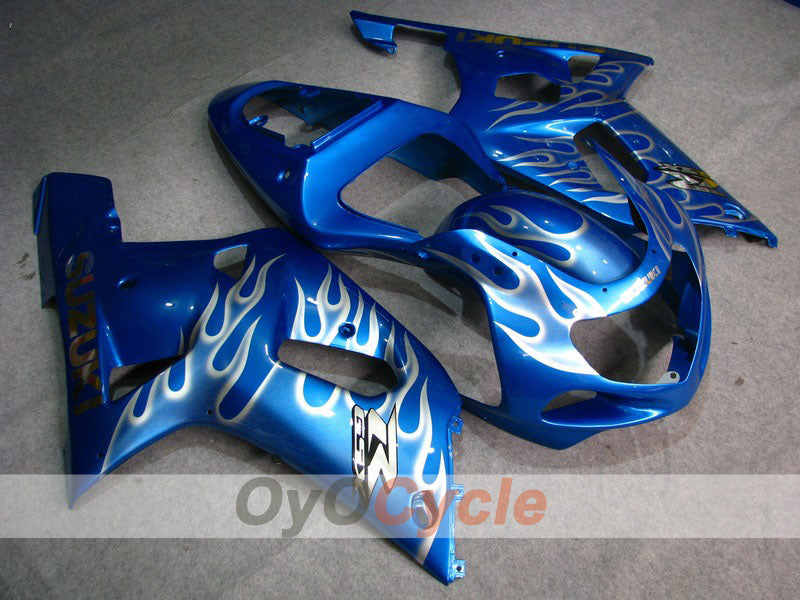 Kit de carenado de inyección para GSX R750 00-03 - Azul - Llama #OYO87901055 Imagen principal del producto