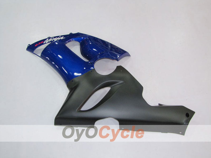 Carenado de inyección para NINJA ZX-6R 05-06 - Azul, Negro - Estilo de fábrica #OYO87901844