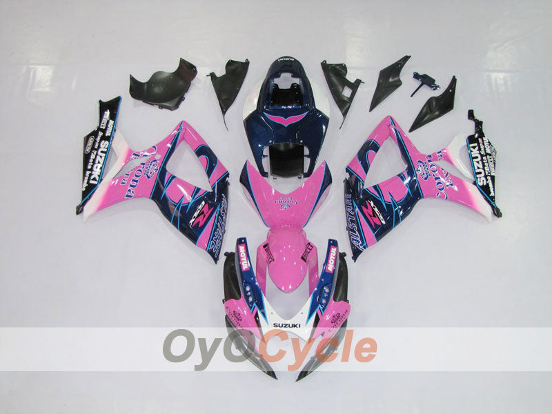 Kit de carenado por inyección para GSX R750 06-07 - Azul, Rosa - Corona #OYO87901263 Imagen secundaria del producto