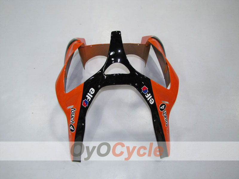 Kit de carenado de inyección para NINJA ZX-6R 00-02 - Naranja, Negro - Monster #OYO87901715