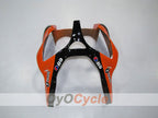 Kit de carenado de inyección para NINJA ZX-6R 00-02 - Naranja, Negro - Monster #OYO87901715