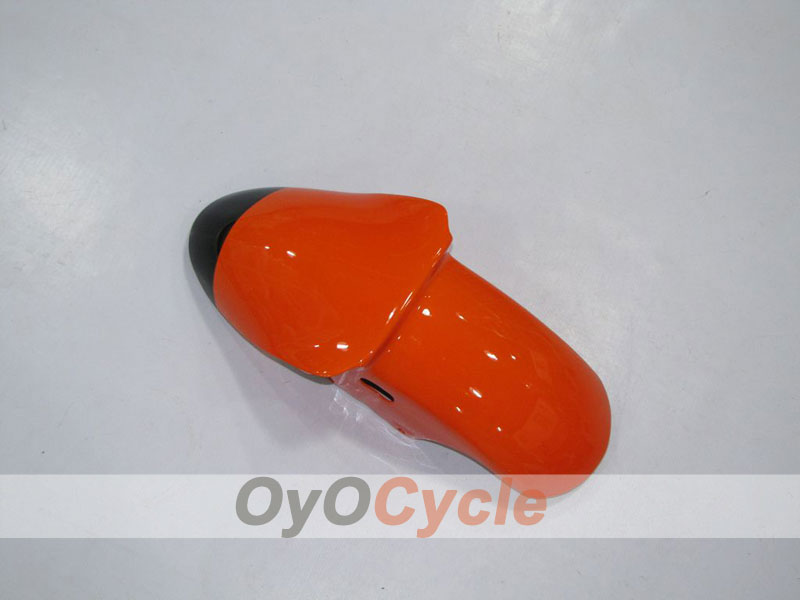 Kit de carenado de inyección para NINJA ZX-6R 00-02 - Naranja, Negro - Monster #OYO87901715