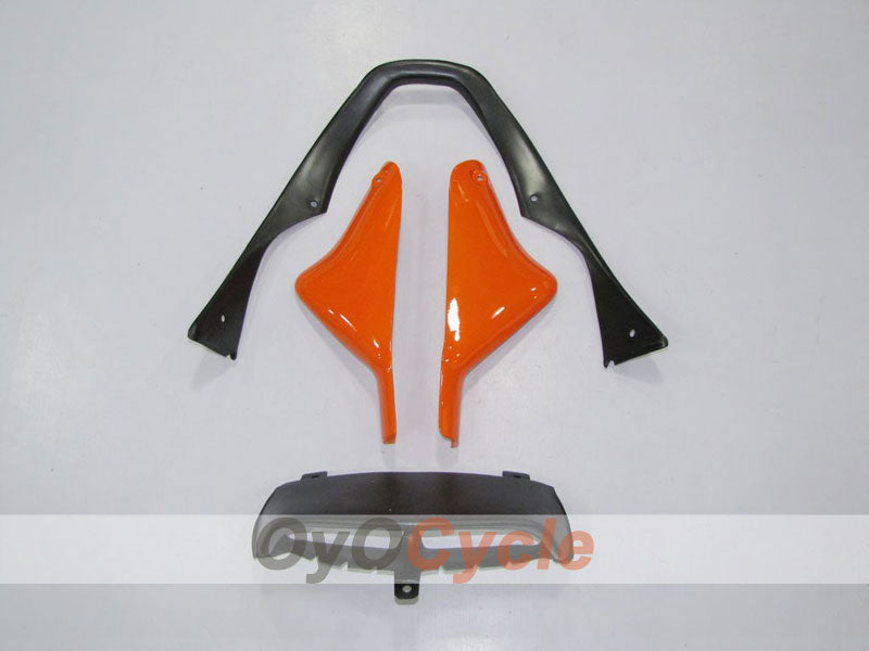 Kit de carenado de inyección para NINJA ZX-6R 00-02 - Naranja, Negro - Monster #OYO87901715