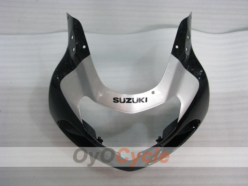 Kit de carenado por inyección para GSX R1000 00-02 - Negro, Plata - Estilo de fábrica #OYO87901788
