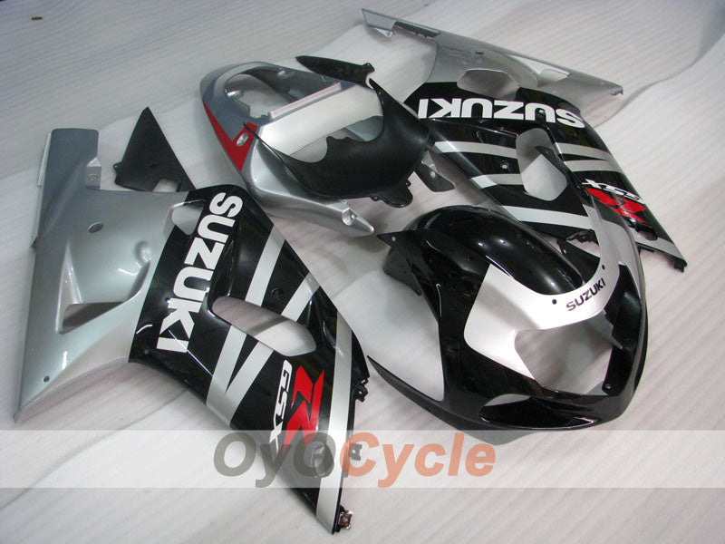 Kit de carenado por inyección para GSX R750 00-03 - Negro, Gris - Estilo de fábrica #OYO879011129 Imagen principal del producto