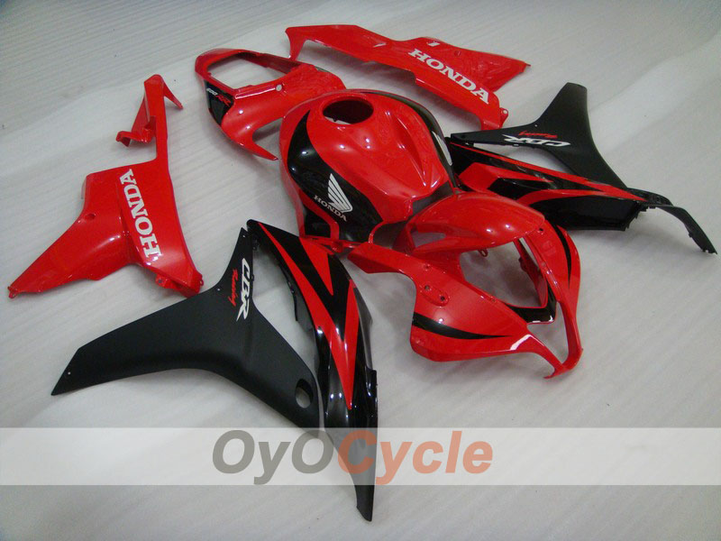 Carenado de inyección para CBR600RR 07-08 - Rojo, Negro - Estilo de fábrica #OYO87900405 Imagen principal del producto