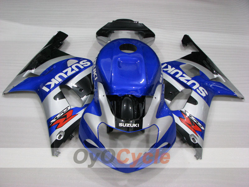 Carenado de inyección para GSX R750 00-03 - Azul, Negro - Estilo de fábrica #OYO87905132 Imagen secundaria del producto