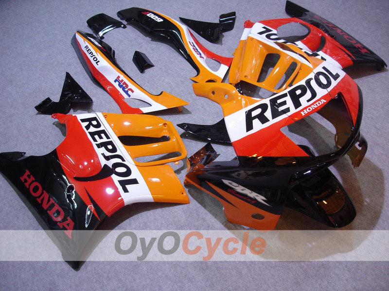 Kit de carenado por inyección para CBR600F3 97-98 - Rojo, Naranja - Repsol #OYO87900099 Imagen principal del producto