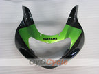 Kit de carenado por inyección para GSX R600 01-03 - Verde, Negro - Estilo de fábrica #OYO87905107