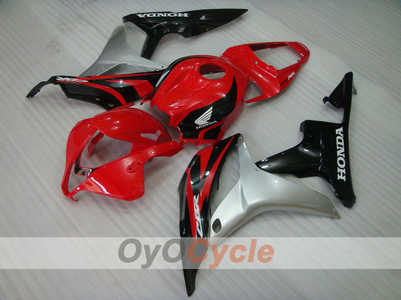 Carenado de inyección para CBR600RR 07-08 - Rojo, Negro - Estilo de fábrica #OYO87900407 Imagen principal del producto