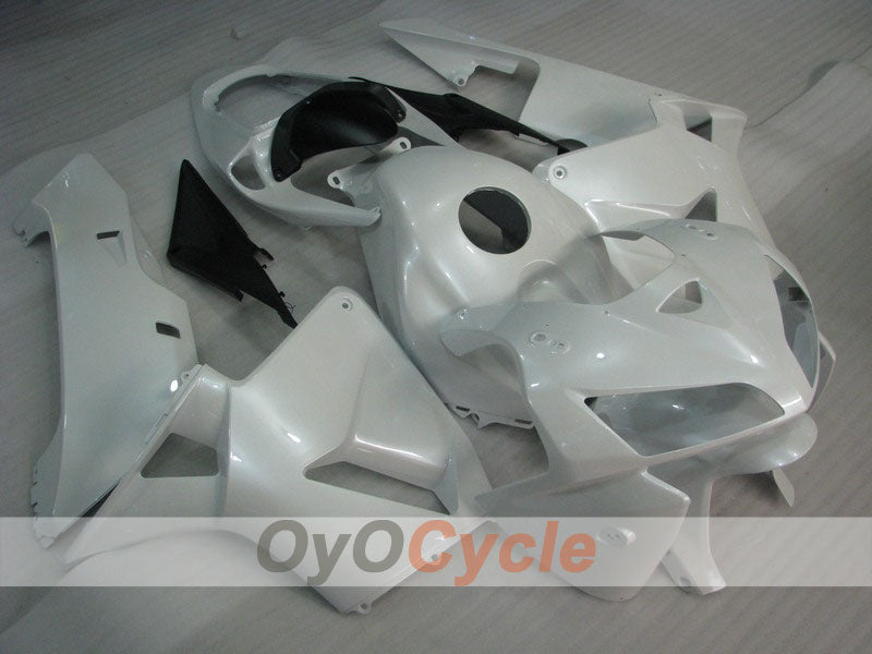 Kit de carenado por inyección para CBR600RR 05-06 - Blanco - Estilo original #OYO87900238 Imagen principal del producto
